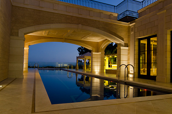 luxury exteriors with an ocean view